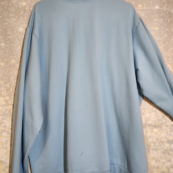 SSPC#03-NWT Eddie Bauer Mr. LS Everyday Fleece Sweatshirt 2XL 30"p2p - Picture 4 of 5